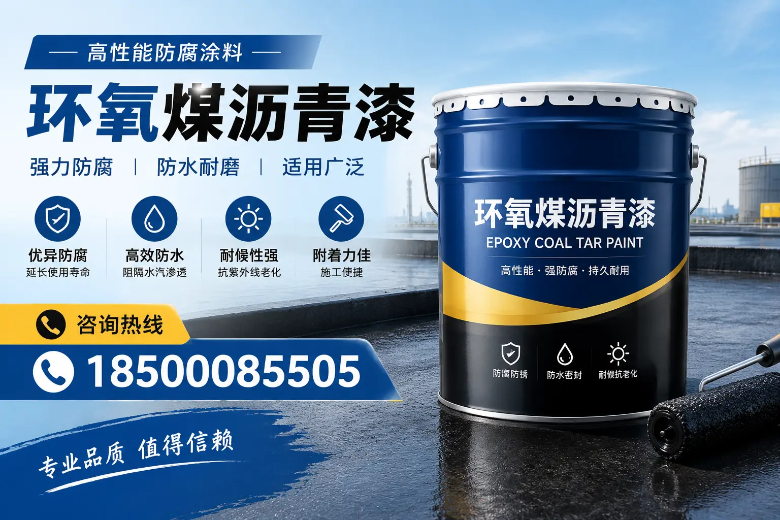 环氧煤沥青漆的主要成分与功能，阜新蒙古族自治县用户深度了解
